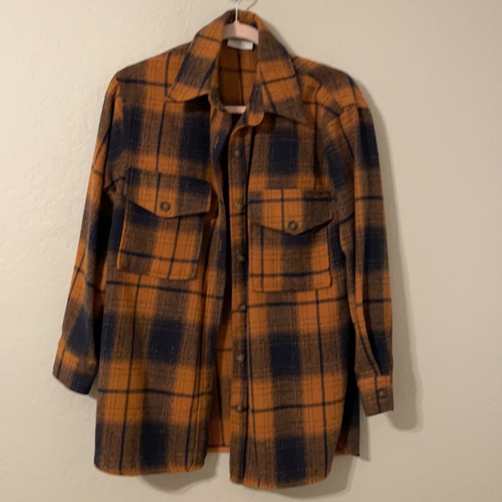 Plaid shacket